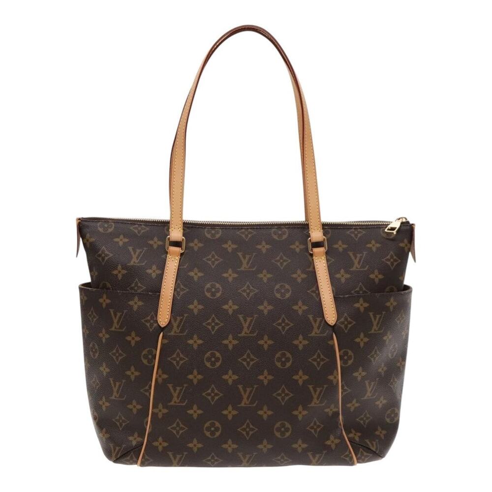 Louis Vuitton Monogram Totally MM Tote Bag Brown